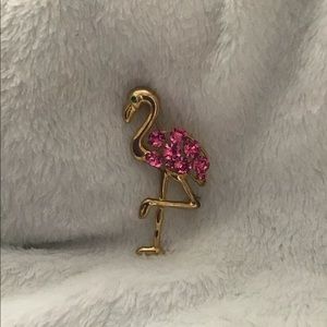 Vintage Flamingo Brooch